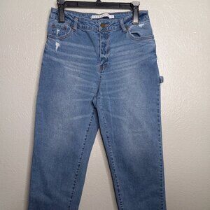 Tinseltown Skinny Jeans/ High rise/The mom jean/juniors/size 7